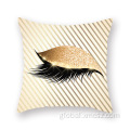 China Gold sliver foil customized cushion covers Supplier